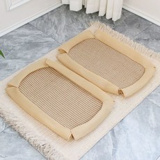 2층 고양이 침대 고양이침대 강아지매트 해먹 강아지침대 고양이해먹 고양이집 캣타워 펫침대, 1개, E. 교체용 린넨 패드 2개