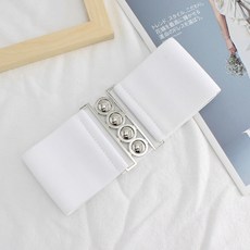 장식 밴딩벨트 버클 드레스 패션 메탈 허리 레드 라인댄스벨트