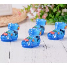 더이버 강아지 반려견 애견 샌들 신발 통기성 발바닥 젤리 보호 미끄럼 방지, 1개, 블루