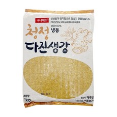다진생강1kg 냉동다진생강1kg 천연향신료 아이스박스포장, 1kg, 2개