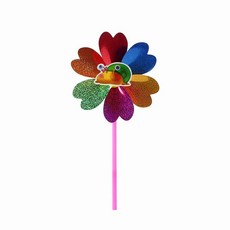 반짝 바람개비 어린이행사 선물 /3p 미술 DIY 공작놀이 유치원, 3개, 혼합