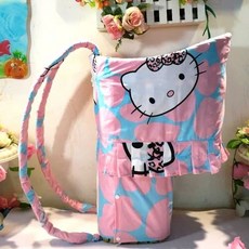 嬰兒編背簍竹編小孩背篼手工竹編背簍兜娃娃背凳背篼 登山健行背架 兒童揹架 背巾腰凳 肩背帶 背架背包, KT貓外內套+背簍+安全帶