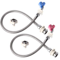 와이넷 스텐레스세탁기세탁기호스0.6M(냉온수세트), 1세트