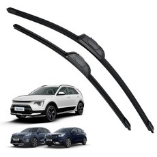 벤비아믹스 기아 니로 플랫 와이퍼세트 실리콘 와이퍼 전면세트 앞유리용 더뉴 올뉴 하브00812