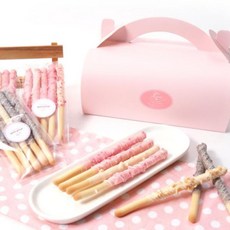 핑크롤 막대과자 만들기세트 수제과자 빼빼로 DIY, 혼합색상