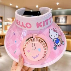 선풍기 달린 모자 키즈 방한 여름 자외선 차단