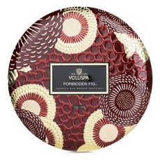 [Voluspa] 볼루스파 3심 장식용 틴캔들 - 포비든 피그 향 340g12oz, [Voluspa] 볼루스파 3심 장식용 틴캔들 - 포비