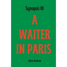 (영문도서) Synopsis Of a waiter in Paris Paperback, Independently Published, English, 9798846662445