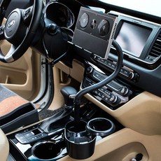 가성비짱 놀라운기능 듀얼고속무선충전 컵홀더거치대, 1개, 상세페이지 참조