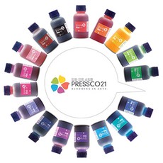 압화 만들기 꽃 물올림 보존화 드라이플라워 안개용액 프레스코21 칼라액시리즈 빨강, 녹색