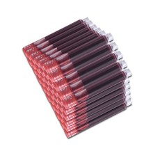 美工鋼筆 書法專用彎尖頭練字硬筆書法鋼筆35度0.7mm瘦金體彎尖, 10個紅色墨囊