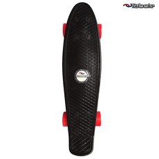 타보 어린이 초등 입문 크루져보드 크루저보드 미니 스케이트보드 크리스마스선물, 블랙, 1개
