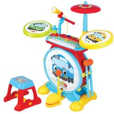 바니랜드 타요 뮤직 플레이 드럼 세트, 기본 색상, 1개