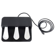 디지털 키보드 유닛 페달 피아노 P125 3페달 키보드용 전기 페달이 P48 피아노용, For Yamaha P125