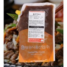 태원식품 불고기 소스, 2kg, 1개