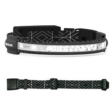 허킨스 오빗 LED 헤드랜턴 HOBL-330A 패턴블랙+익스텐션 벨트, 패턴블랙, 1세트