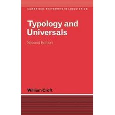 Typology and Universals, Cambridge University Press