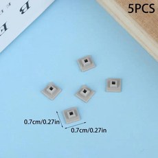 건축 울타리 벽 모래 테이블 철도 기차 장면 키트 스케일 보호 기둥 모델, 1개, 1. A1 5PCS