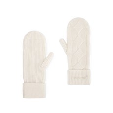 가니 케이블 니트 벙어리 장갑