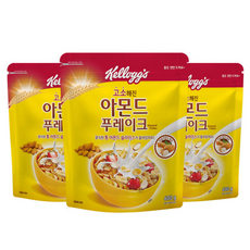 시리얼 아몬드 푸레이크, 3개, 600g
