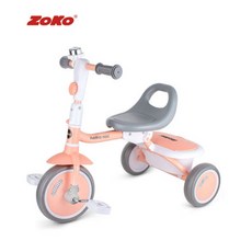 조코 폴딩 미니 유아동 세발자전거, 핑크, 1개
