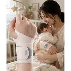 디와이나인 손목보호대 무자극 심리스 가벼운 데일리 육아 1+1