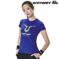 위프와프 80235 경기복 여성 라운드 티셔츠 수분 배출모델 옷