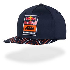 Red Bull KTM Racing Team 트위스트 플랫 캡 유니 프리 사이즈 - 공식 상품 블루 블루. 259967