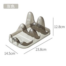 雙層鍋蓋砧板架 廚房檯面瀝水置物架, 1個, 輕奢灰【1個裝】