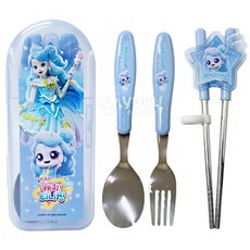 캐치티니핑5 수저포크케이스세트-빛나핑 올인원 교정용 YP5485 (S0101), 캐치티니핑5-S0101