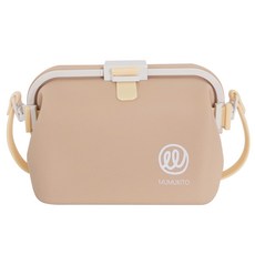 무무키토 비치백 수영장 수영 가방 방수 목욕 물놀이 실리콘 모찌백, 베이지