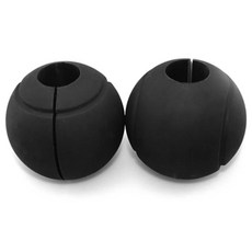 손바닥 압력 감소 바벨 볼 스크래치 실리콘 덤벨 미끄럼 방지 휴대용 피트니스 장비, 5. Black, 4. Black