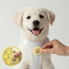 나가드댕 톡톡 아로마 캡술형 산책 스티커 모기 진드기 해충방지 기피 퇴치 패치 강아지 고양이 벅스쉴드, 1박스, 12ml, 혼합