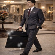 살림널스정량 고급수트케이스 양복정장가방 케이스, 1개, 1개입