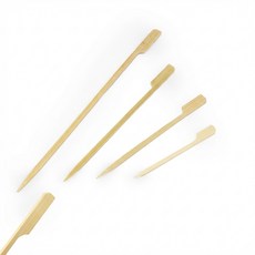 캠핑 야외용 대나무 꼬지 손잡이형 요리 꼬치 어묵꼬지 일회용꼬치, 소, 50개, 1세트