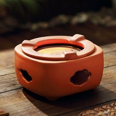 미니전기화로 세라믹 가열 구이 도기 다도 포트 차 레드 전기난로 600W