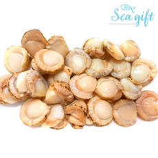 [씨기프트]자숙 가리비살 5kg 대용량 도매 소매 벌크 식당 업장, 1개