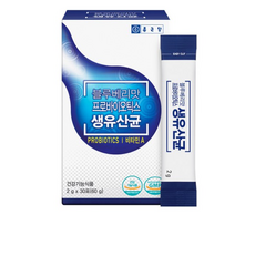 종근당 블루베리맛 프로바이오틱스 생유산균 30p, 60g, 1박스