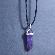 코드트리 불면증개선 기억력강화 자수정 펜던트 목걸이 남녀공용