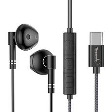 체리스팟 K-208 유선 C타입 이어폰 갤럭시 애플 호환 오픈형 게이밍 헤드폰