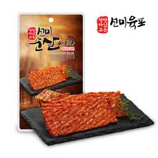 선미육포 착하고 맛있는 선미 순살바베큐 닭가슴살육포, 1개, 20g
