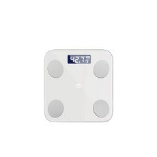 冒泡堂智能體脂秤, 白色, 1個, 冒泡堂