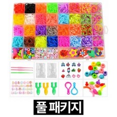딜러버 고무줄 팔찌 만들기 세트, 혼합색상, 1세트