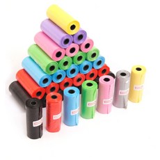 可降解寵物拾便袋附拾便倉，環保寵物外出便便袋，多用途貓砂袋/垃圾袋, 1個, 拾便袋-顏色隨機