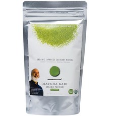 Dr. Weil Matcha Kari - 유기농 말차 녹차 파우더 - 100g - 일본 요리 등급