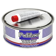 폴리코 슈퍼소프트 LS 판금퍼티 1kg 경화제포함 아연퍼티, 1개