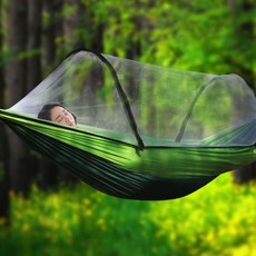 모기장 해먹 휴대용 그물 스탠드 그네 침대 풀세트 해먹 차박 용품 캠핑 백패킹 감성 침대 스탠드 야외, 제이에스몰쿠팡 본상품선택