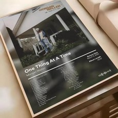 앨범 포스터 스티커 회화 벽 예술 침실 거실 홈 장식 선물, 1. Black2