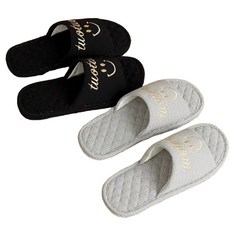 어노에즈 빅사이즈 290 빨아쓰는 왕발 거실화, 2개, 블랙그레이