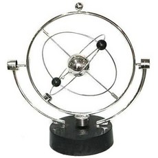 天體儀 魔術道具 天體搖擺器 天體運動儀 磁控感應搖擺 磁浮 陀螺 擺飾 兒童教育 科學實驗 生日禮物, 1個, 天體儀-磁控感應搖擺